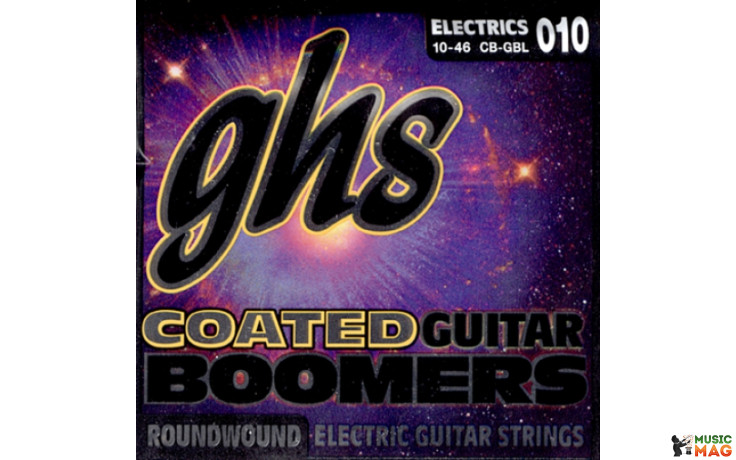 GHS STRINGS GHS CB-GBL EL GTR,COATED BOOMER,LIGHT,010