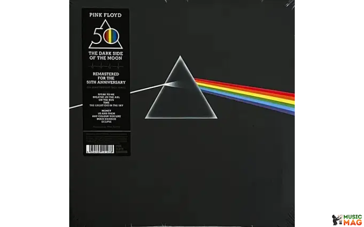 LP Pink Floyd: The Dark Side Of The Moon - 50Th Anniversary