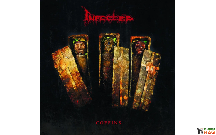 INFECTED - COFFINS 2022 (MV 0043-1, LTD) MOON RECORDS/UKRAINE MINT (4820011004318)