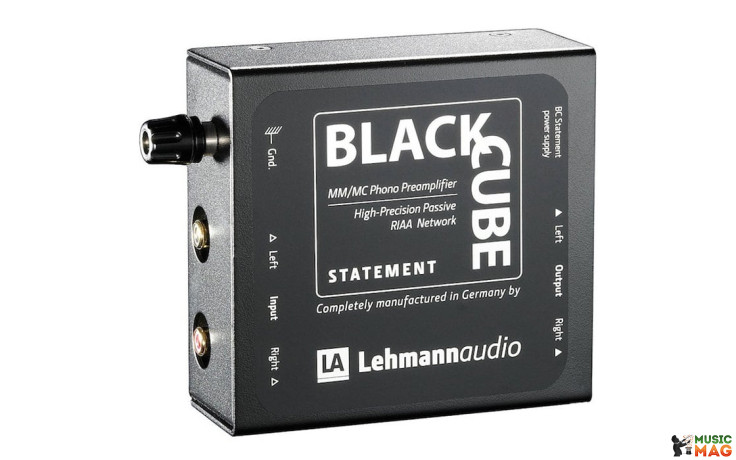 Lehmannaudio Black Cube Statement