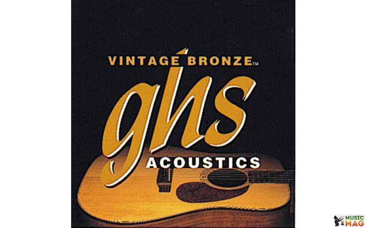 GHS STRINGS VINTAGE BRONZE 12-STR SET