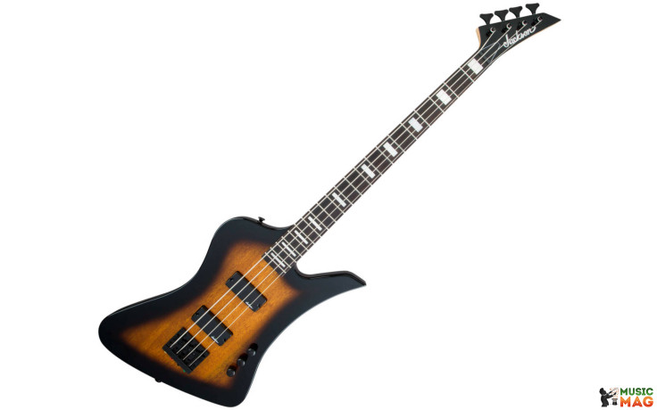 JACKSON JS2 KELLY BIRD BASS IV AH TOBACCO BURST
