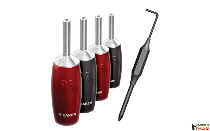 AUDIOQUEST spc 507 Series Banana Silver set of 6