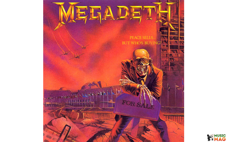 MEGADETH - PEACE SELLS… BUT WHO"S BUYING 1986 (ST-12526, 180 gm. RE-ISSUE) CAPITOL/USA MINT (0077771252617)