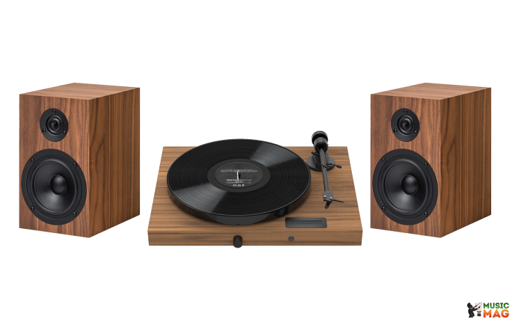 Pro-Ject Set Jukebox E1 + Speaker Box 5 Walnut