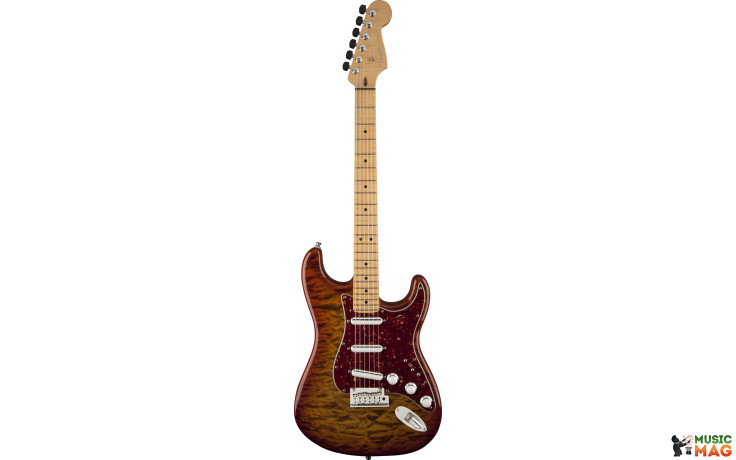 FENDER 2015 CUSTOM COLLECTION ARTISAN STRAT WALNUT TOP BUCKEYE RW