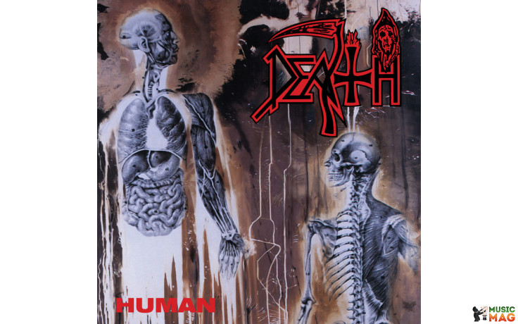 DEATH - HUMAN 2017 (RR7165, LTD, Black And Blood Red Merge) RELAPSE/EU MINT (0781676716517)