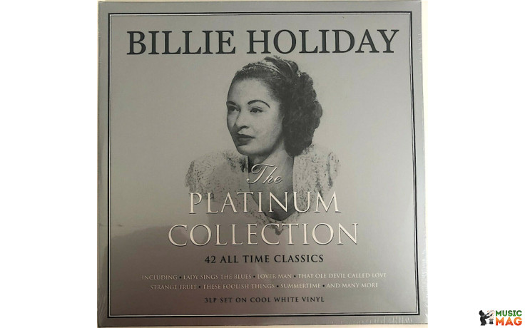 BILLIE HOLIDAY - PLATINUM COLLECTION 3 LP Set 2017 (NOT3LP241, WHITE VINYL) GAT, NOT NOW/EU MINT (5060403742414)