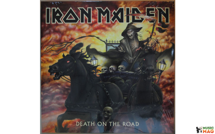 IRON MAIDEN - DEATH ON THE ROAD 2 LP Set 2005/2017 (0190295836443) GAT, PARLOPHONE/WARNER/EU MINT (0190295836443)