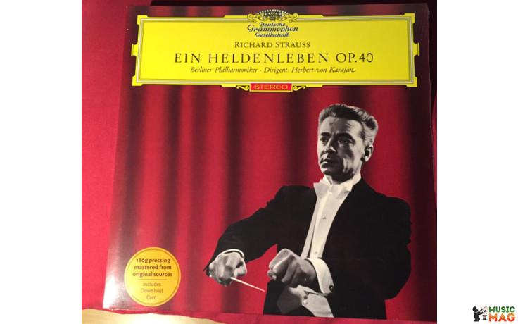 RICHARD STRAUSS - EIN HELDENLEBEN OP. 40 2017 (479 7219) DEUTSCHE GRAMMOPHON/EU MINT (0028947972198)