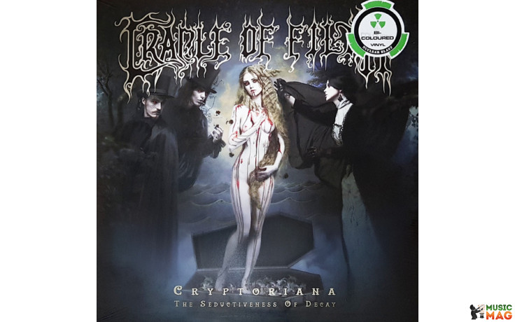 CRADLE OF FILTH – CRYPTORIANA - THE SEDUCTIVENESS OF DECAY 2 LP Set 2017 (NB 3805-1) GAT, NUCLEAR BLAST/EU MINT (0727361380519)