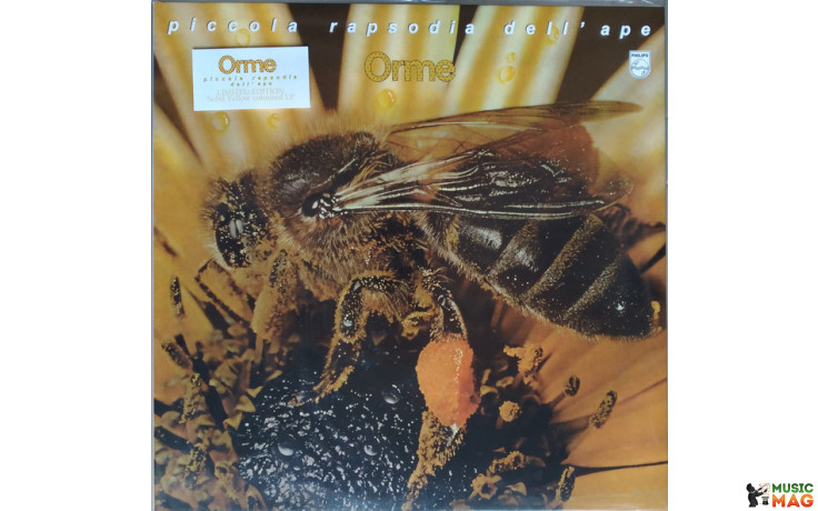 LE ORME - PICCOLA RAPSODIA DELL"APE 2017 (6323 102, LTD., Yellow) PHILIPS/EU MINT (8016158019544)