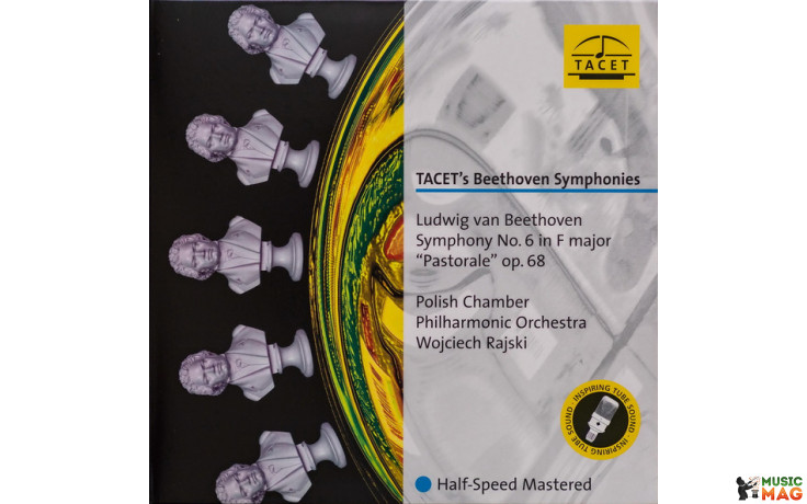 BEETHOVEN – SYMPHONY NO. 6 IN F MAJOR "PASTORALE" OP. 68 2017 (TACET L241) TACET/EU MINT (4009850024118)