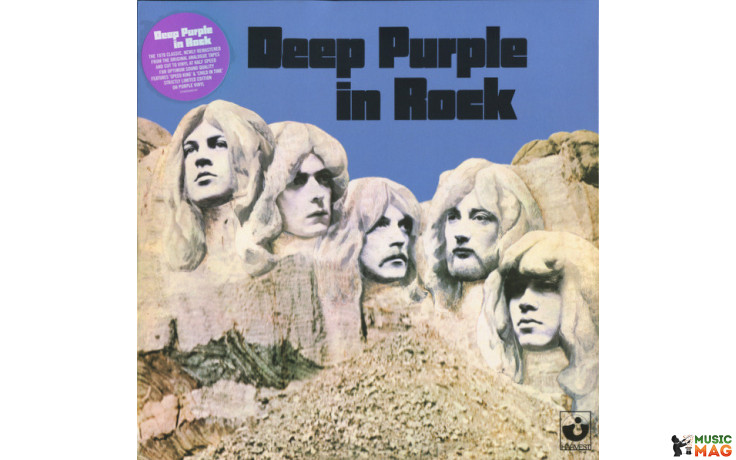 DEEP PURPLE - IN ROCK 1970/2018 (0190295565107, LTD. PURPLE VINYL) GAT, WARNER/EU MINT (0190295565107)