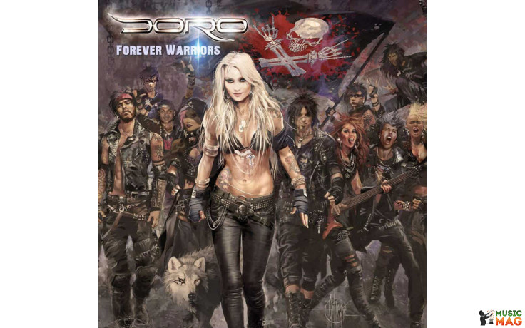 DORO - FOREVER WARRIORS 2 LP Set 2018 (NB 4483-1, Black) NUCLEAR BLAST/EU MINT (0727361448318)