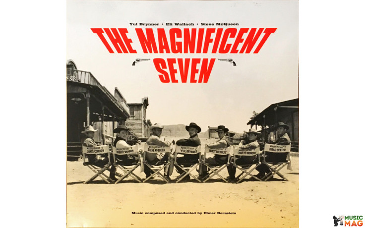 ELMER BERNSTEIN - THE MAGNIFICENT SEVEN 2018 (950647, LTD., 180 gm., Yellow) WAXTIME/EU MINT (8436559464826)