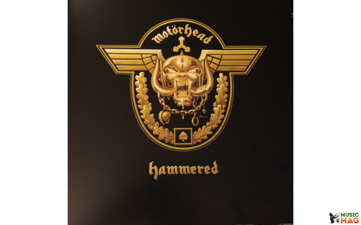 MOTORHEAD – HAMMERED 2019 (BMGCAT370LP) BMG/EU MINT (4050538464337)