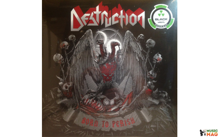 DESTRUCTION - BORN TO PERISH 2 LP Set 2019 (NB 4839-1-2, LTD., Black) NUCLEAR BLAST/EU MINT (0727361483913)
