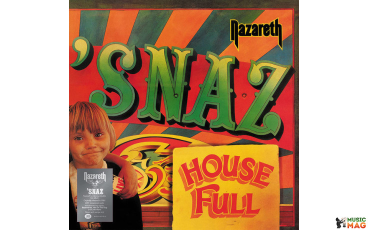 NAZARETH - "SNAZ 2 LP Set 1981/2019 (SALVO407DLP, Green + Orange) SALVO/EU MINT (4050538520644)