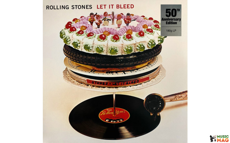 ROLLING STONES - LET IT BLEED 1969/2019 (8584-1, 180 gm., 50th Anniversary Edition) ABKCO/USA MINT (0018771858416)