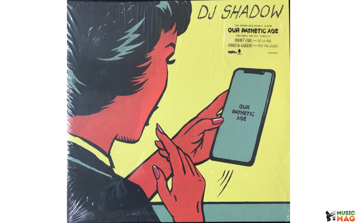 DJ SHADOW – OUR PATHETIC AGE 2 LP 2019 (MSAP0088LP, Blue sleeve) MASS APPEAL/EU MINT (0812814024888)