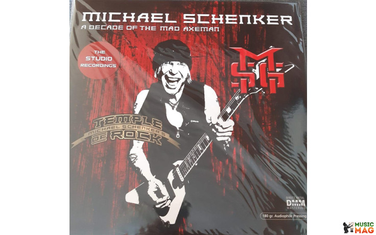 MICHAEL SCHENKER - A DECADE OF THE MAD AXEMAN 2 LP Set 2018 (INAK 91586 2LP) EU MINT (0707787915861)