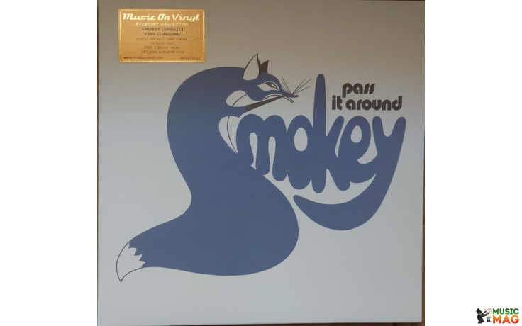 SMOKEY - PASS IT AROUND 1975/2020 (MOVLP2622, LTD., Silver) MUSIC ON VINYL/EU MINT (8719262013131)