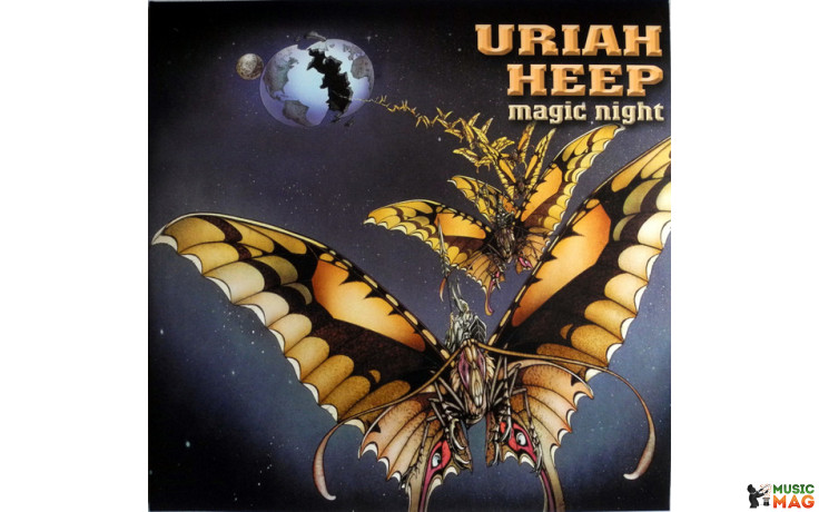 URIAH HEEP – MAGIC NIGHT 2 LP Set 2020 RCV225LP) BACK ON BLACK/EU MINT (0803343249354)