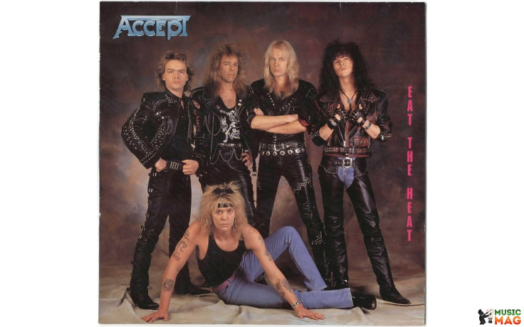ACCEPT - EAT THE HEAT 1989/2019 (MOVLP2437, LTD., Yellow & Orange Mixed) MOV/EU MINT (8719262010116)