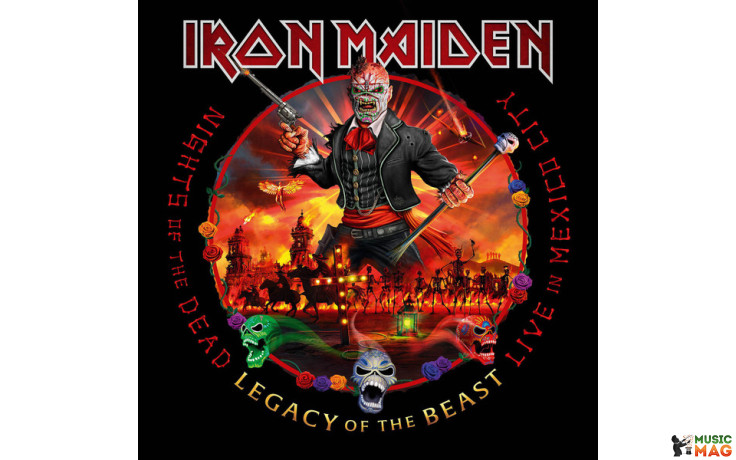 IRON MAIDEN - NIGHTS OF THE DEAD, LEGACY OF THE BEAST… 3 LP Set 2020 (0190295204709, LTD.) EU MINT (0190295204709)