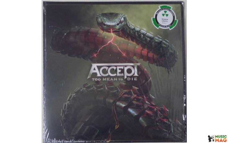 ACCEPT - TOO MEAN TO DIE 2 LP Set 2021 (NB 5541-1, LTD.) NUCLEAR BLAST/EU & US MINT (0727361554118)