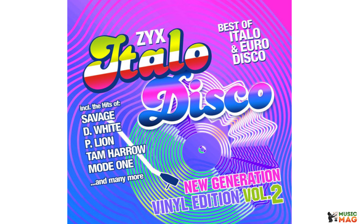 V/A – ZYX ITALO DISCO NEW GENERATION VINYL EDITION VOL. 2 2021 (ZYX 55917-1) ZYX MUSIC/EU MINT (0194111006195)