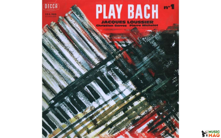 Jacques Loussier/Christian Garros/Pierre Michelot - Play Bach No.1 (2019) Vinyl LP