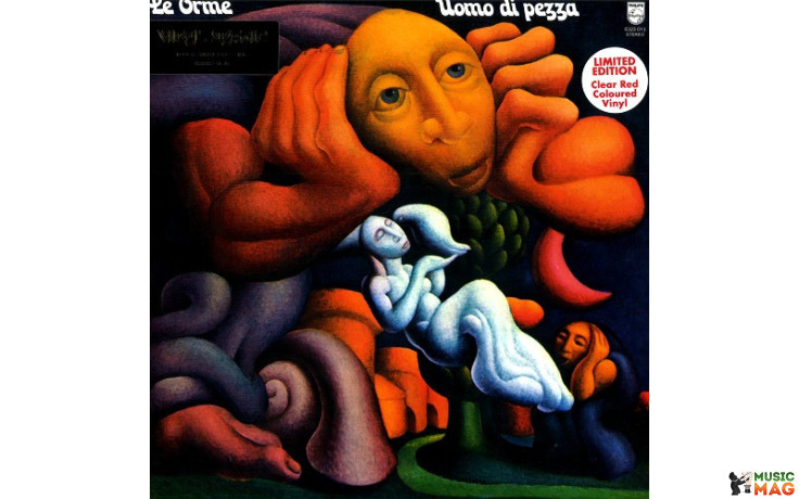LE ORME - UOMO DI PEZZA 1972/2020 (VM LP 174, LTD., 180 gm., Red) VINYL MAGIC/EU MINT (8016158017472)
