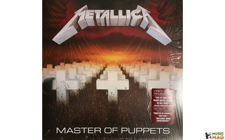 METALLICA - MASTER OF PUPPETS 1986/2020 (BLCKND005R-1) BLACKENED/EU MINT (0858978005219)