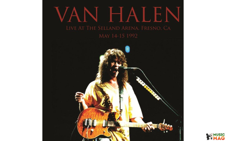 VAN HALEN - LIVE AT SELLAND ARENA FRESNO 1992 2 LP Set 2022 (SRFM0024CV, Red) SR/EU MINT (9003829977646)