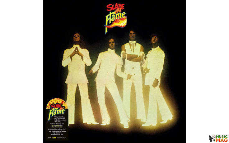 SLADE - SLADE IN FLAME 1974/2021 (BMGCAT504LP, Yellow/Red Splatter) BMG/EU MINT (4050538659412)
