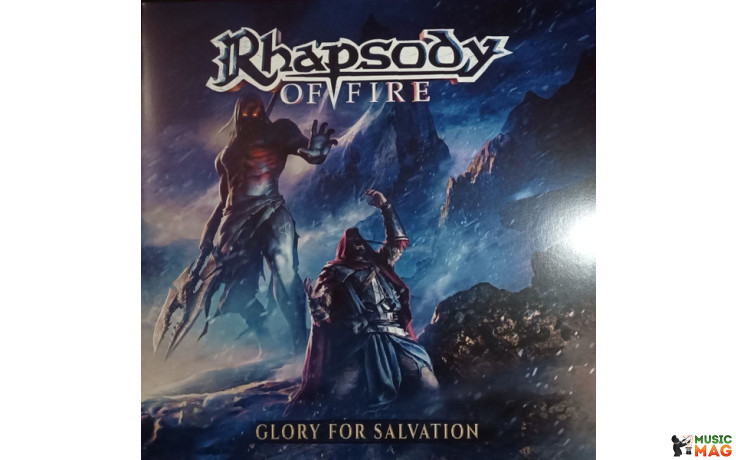 RHAPSODY OF FIRE - GLORY FOR SALVATION 2 LP Set 2021 (AFM 719, LTD., Blue) AFM/EU MINT (0884860392013)