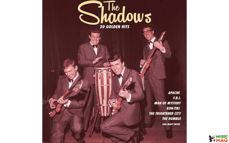 SHADOWS - 20 GOLDEN HITS 2021 (02167-VB) BELLEVUE PUBLISHING/EU MINT (5711053021670)