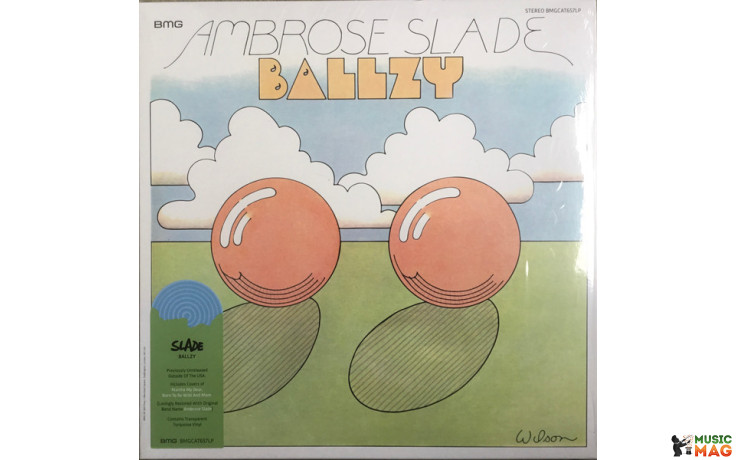 Ambrose Slade - Ballzy 1969/2022 (bmgcat657lp, Transparent Turquoise) Bmg/eu Mint (4050538760477)