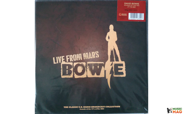 DAVID BOWIE - LIVE FROM MARS 2022 (SRFM0003CV, LTD., 180 gm., Red) SR/EU MINT (9003829977226)