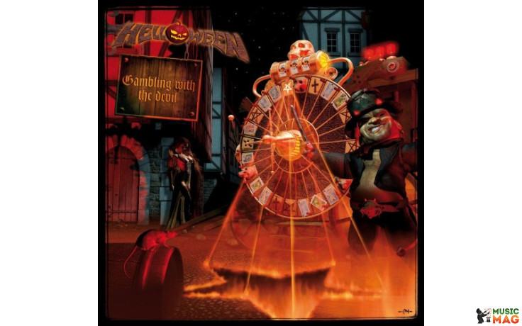 HELLOWEEN - GAMBLING WITH THE DEVIL 2 LP Set 2019 (NB 4878-1, LTD., Red / Orange) N.B./EU MINT (0727361487812)