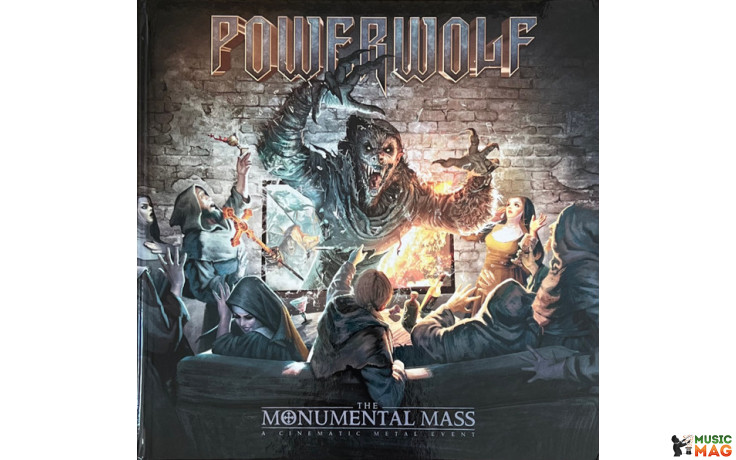 POWERWOLF - THE MONUMENTAL MASS 2 LP Set 2022 (NPR1127VINYLBOX-NR, LTD.) NAPALM/EU MINT (0840588168149)