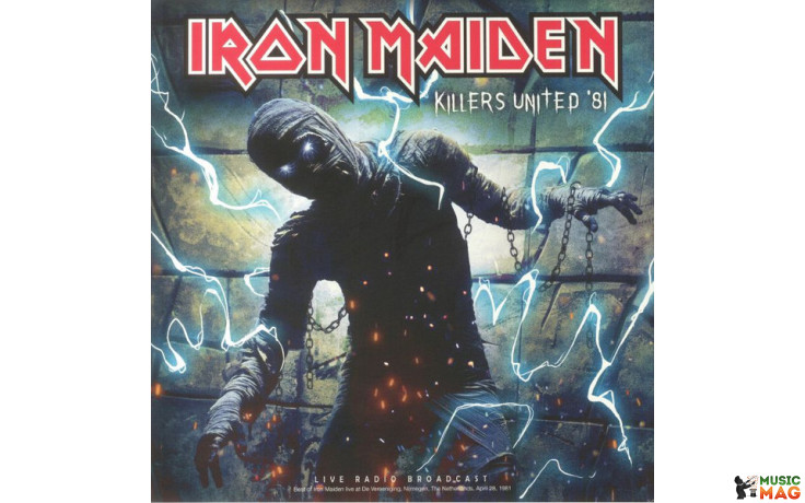 IRON MAIDEN - KILLERS UNITED "81: LIVE RADIO BROADCAST 2022 CULT LEGENDS/EU MINT (8717662586927)