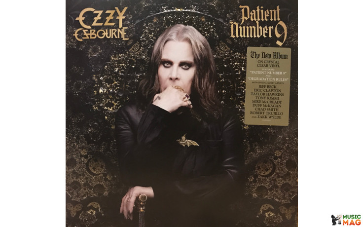 OZZY OSBOURNE - PATIENT NUMBER 9 2 LP Set 2022 (19658729281, LTD., Clear) SONY MUSIC/EU MINT (0196587292812)