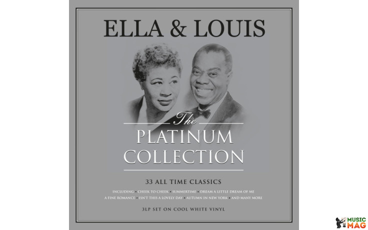 E. FITZGERALD, L. ARMSTRONG - THE PLATINUM COLLECTION 3 LP Set 2022 (NOT3LP292, White) MINT/EU MINT (5060403742926)