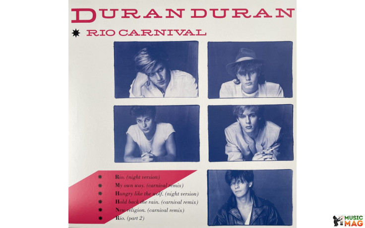 DURAN DURAN - RIO CARNIVAL 2023 (5054197367762, LTD., Pink & Blue Swirl) PARLOPHONE/EU MINT (5054197367762)