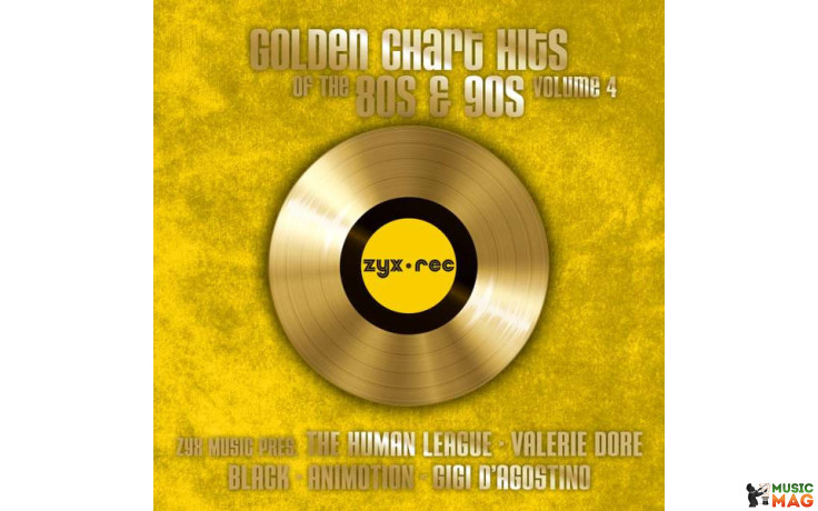 V/A - GOLDEN CHART HITS OF THE 80S & 90S VOL. 4 2023 (55967-1) ZYX/EU MINT (0194111019041)