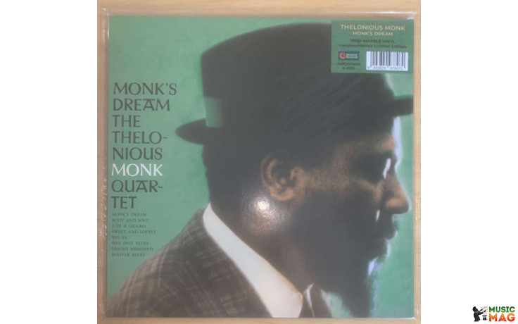 THELONIOUS MONK - MONK"S DREAM 2023 (SRPD0016ME, Turquoise Marble) SR/EU MINT (9003829978070)