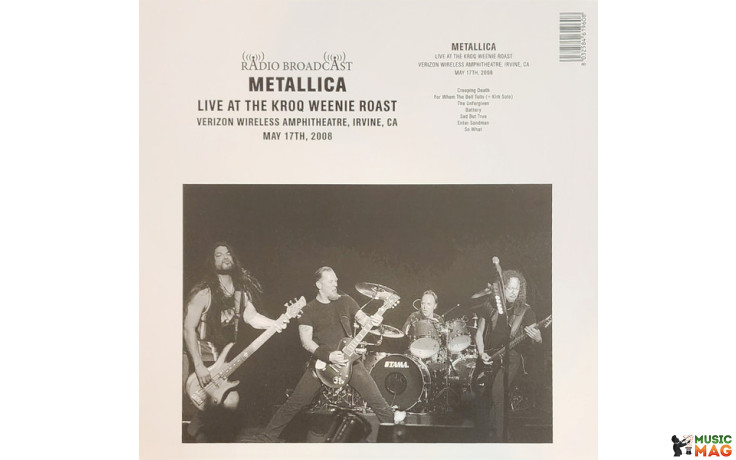 METALLICA - LIVE AT THE KROQ WEENIE ROAST IRVINE, CALIFORNIA 2008 2023 (RB18) RB/EU MINT (8032584619608)